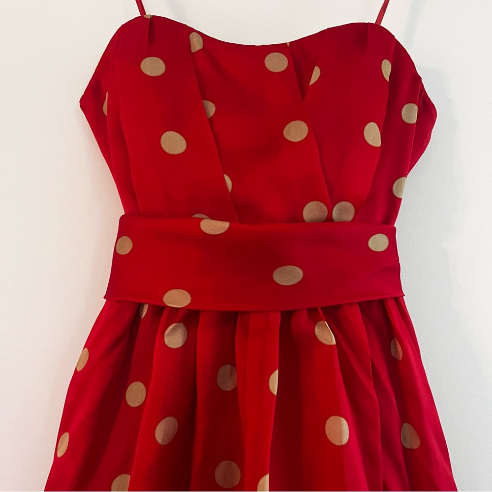 J. Crew collection Silk Strapless Cocktail Dress 6 - Picture 3 of 7